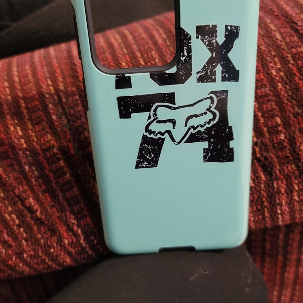 Fox racing phone case for a galaxy s10